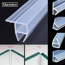 It should be the consistency of toothpaste. Shower Rubber Seal Strip Silicone Sliding Window Seal Soundproof Door Weather Strips F U H Corner For Bathroom Frameless Glass Sealing Strips Aliexpress