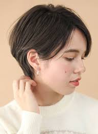 大人可愛い耳かけショートカット 耳かけショート カット ショートカット ヘアスタイリング