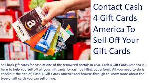 Here are several easy methods you can use to convert gift cards to cash. Get In Touch With Cash 4 Gift Cards America To Get Cash For All Your Unused Gift Cards By Cashforgiftcardsamerica Issuu