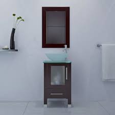 18 inch small bathroom cabinet vanity bathroom mirror ceramic vessel sink faucet and drain include (brown). 18 Inch Bathroom Vanity Avola 18 Inch Vessel Sink Bathroom Vanity Espresso Finish