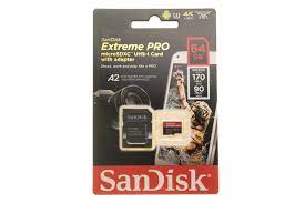 The card now carries the uhs speed class 3 (u3) designation which means it supports continuous write speed of at least 30mb/s for recording 4k video. Sandisk Extreme Pro 64gb Microsdxc Speicherkarte Mit Sd Adapter 170mb S Class 10 Uhs I U3 V30
