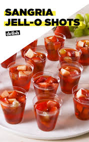 Warning Sangria Jell O Shots Are Dangerously Good Recipe Shot Recipes Jello Shot Recipes Recipes