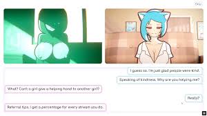 Nicole Risky Job Hentai Game Pornplay Ep 2 Camgirl Foundling Tits and  Fingering Her Pussy to Attract More Customers