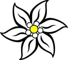 Edelweiss Clip Art Free Stencils Printables Printable Stencil Patterns Nature Stickers