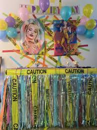 Confetti Jacket Harley Quinn Birds Of Prey Outfit Pin On Birds Of Prey Harley Quinn Birthday Decoration