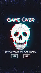 Game Over Glitch Wallpaper Dont Touch My Phone Wallpapers Dark Wallpaper Iphone