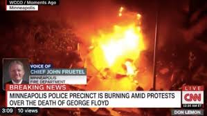 Minneapolis Police 3rd Precinct On Lake Street Overrun Set On Fire Bring Me The News