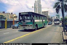 From johor bahru to kualalumpur: Alec Bus Once Ply The Eastern Side Of Jb Johor Johor Bahru Singapore
