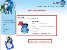 Check spelling or type a new query. Bagaimana Cara Mencetak Kartu Nisn Untuk Paud Tk Via Verval Pd United Pepper