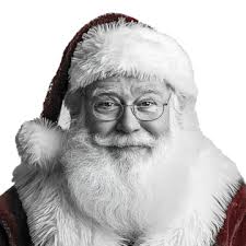 Papá Noel Blanco Y Negro PNG Imágenes Y Dibujos Con Fondo Transparente  Gratis