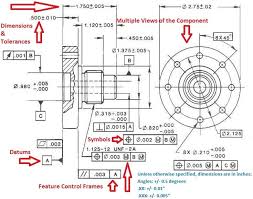 Total Drawing Mechanical Design Mechanical Engineering Design Geometric Tolerancing