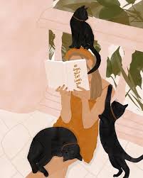 The Inspiration For This Illustration Came One Day I Was In Bed And My Cat Was Sleeping On Top Of My Chest Almost On My With Images Illustration Print Illustration Art
