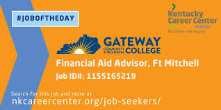 As more of the baby boomer. Kentucky Career Center Nky On Twitter Gctc Invites Applicants To Apply To This Full Time 1st Shift Position Of Financial Aid Advisor The Candidate Will Also Assist With Financial Aid Document Control And