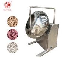 High Quality Organic Fertilizer Granulator Almond Nut Chocolate Coating  Panning Machine