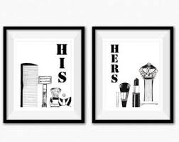 Image Result For His And Her Bathroom Bathroom Decor Bathroom Signs Bathroom Sets