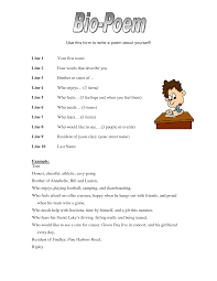 Maybe you would like to learn more about one of these? Examples Of Bio Poems