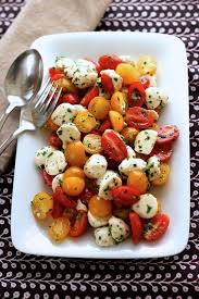 Fresh Mozzarella And Tomato Salad Green Valley Kitchen Recipe Healthy Recipes Healthy Tomato Recipes