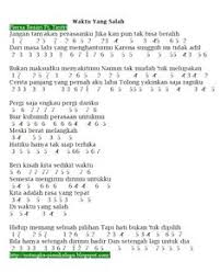 Doraemon stand by me ost janji bunga matahari. Not Angka Pianika Waktu Yang Salah Fiersa Besari Ft Tantri Pianika Not Musik Teks Lucu