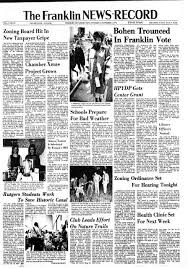 It offers adjustable sensitivity and has an extendable. The Franklin News Record