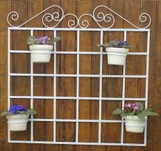 Magnifico Foto Do Trelica Para Jardim Vertical Suporte Para Vasos Flores Plantas Horta Com 6a492c Cor E 1484x1384 Pixeis Garden Wall Decor Plants