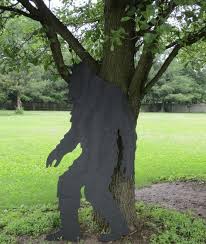 Big Foot Life Size Shadow Silhouette Wood Outdoor Yard Art Bigfoot Shadow Silhouette Yard Art Bigfoot Pictures