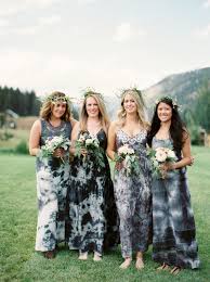 Bohemian Montana Lodge Wedding Dye Wedding Dress Tie Dye Wedding Dress Wedding Dresses Unique
