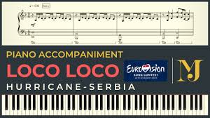 The primary cause is the l hurricanes are made when tropical storms form over sections of the ocean with warm,. Loco Loco Hurricane Eurovision 2021 Serbia Piano Karaoke Cover Lyrics Sheets Youtube