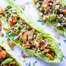Teriyaki Chicken Lettuce Wraps Recipe The Kitchen Girl