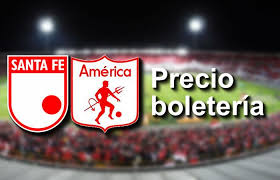Independiente santa fe and america de cali are 2 of the leading football teams in america. Santa Fe Vs America Precio De La Boleteria