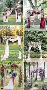 Diy Wedding 25 Gorgeous Fall Wedding Arches And Altars Ideas For Your Big Day Diy Wedding Arch Outdoor Wedding Decorations Fall Wedding Arches