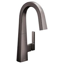 Moen® Sip Single Handle Traditional Beverage Kitchen Faucet, Black  Stainless Steel | Hillside Shopping Centre
