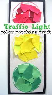 Teaching your preschool class about colors can be a fun and creative process. Color Matching Activity Traffic Light