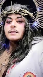 One more of drag jesus at the request of @mambamirah #dragjesus  #dragjesuslovesyou #wearenotacrime #notacrime #BuckWylde #dragking  #dragkings #dallasdrag #dragkingsofcolor #dfwdrag #dragkingsofig ...