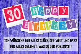30 Geburtstag Gluckwunsche Bilder Und Spruche Kostenlos