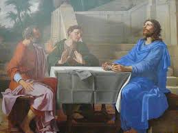 Les Disciples d'Emmaüs » par Laurent De La Hyre | Elisabeth Lamour