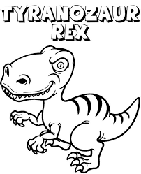 Może lubisz bawić się dinozaurami? Tyranozaur Rex Miesozerny Dinozaur Na Kolorowance