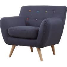This Mid Century Linen Fabric Accent Chair Is Perfect For That Modern Look You 39 Ve Been Trying To Mid Century Modern Chair Modern Leather Chair Linen Chair