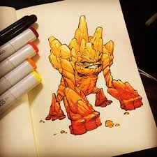 Maybe you would like to learn more about one of these? I Drew A Lava Monster Album On Imgur