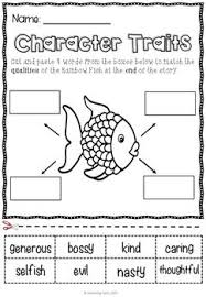The Rainbow Fish Character Trait Activities No Prep Character Traits Activities Rainbow Fish Activities Rainbow Fish