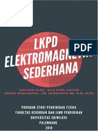 P eserta didik m eng um pul ka n inform asi Lkpd Induksi Elektromagnetik