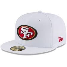 Men S New Era White San Francisco 49ers Omaha 59fifty Fitted Hat In 2021 Fitted Hats Hats For Men Nfl Hats