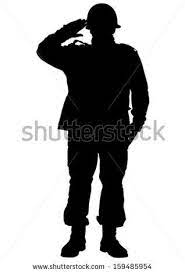 Soldier Silhouette Stock Photos Images Pictures Army Drawing Soldier Silhouette Silhouette