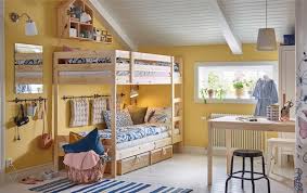 Use a couple of velcro strips to secure it to the. A Small Shared Bedroom With Big Ideas Ikea