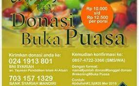 Majlis ini berlangsung di sebuah masjid di bandar baru putra. Progress Report Donasi Buka Puasa Semarak Ramadhan Ypia 1437 H