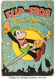 When you are done with how to make a flipping book you will want to color the images. Flip The Frog Coloring Book 870 Saalfield 1932 Condition Lot 12501 Heritage Auctions