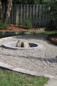 Diy stone fire pit & bench seating area. Diy Stone Fire Pits Shine Your Light