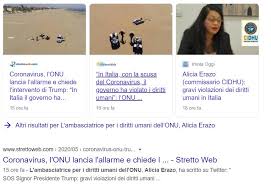 Alicia Erazo E La Bufala Dell Onu Che Lancia L Allarme Per La Violazione Dei Diritti Umani In Italia