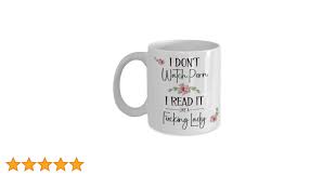 Amazon.com: I Dont Watch Porn I Read It Like A Fucking Lady Bookish Mug for  Book Lover Women Romance Author Booktok Smut Book Club Erotica Reader 11 or  15 oz White Ceramic