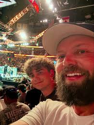 Brooks and Nate had fun at UFC Fight Night!
