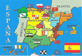 Première halte à figueras, pour la visite de l'incontournable. Spain Regions And Flags Region Espagne Espagnol Cartographie